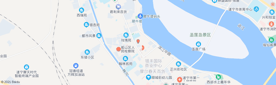 遂宁城北小学_公交站地图_遂宁公交_妙搜公交查询2024