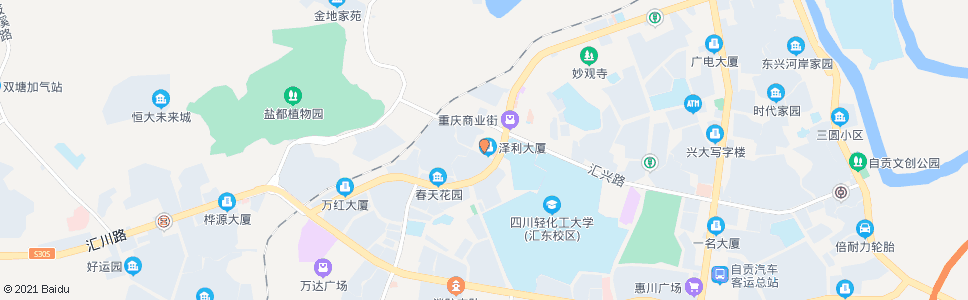 自贡自贡市舞蹈学校_公交站地图_自贡公交_妙搜公交查询2024