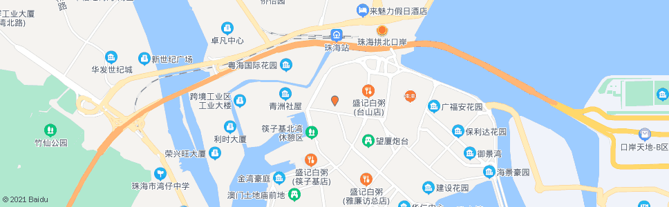 澳門台山街市_巴士站地圖_澳門巴士_妙搜巴士搜尋2024