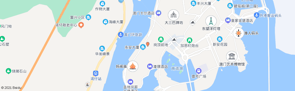 澳門下環街市_巴士站地圖_澳門巴士_妙搜巴士搜尋2024