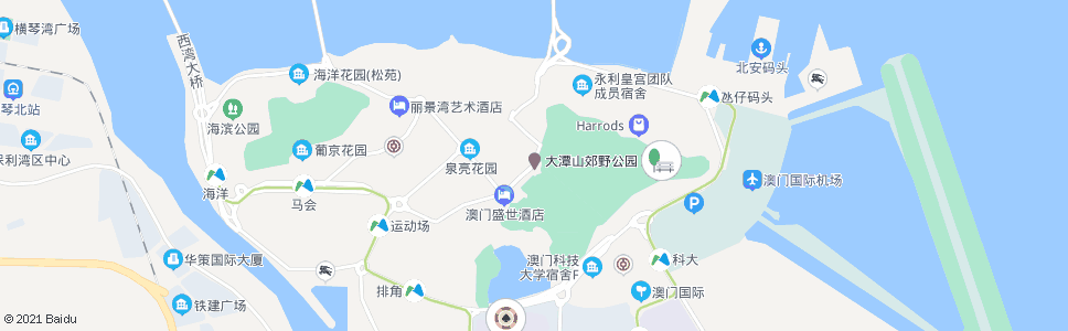 澳門湖畔公園_巴士站地圖_澳門巴士_妙搜巴士搜尋2024