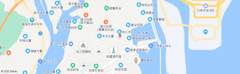 澳門二龍喉公園_巴士站地圖_澳門巴士_妙搜巴士搜尋2024