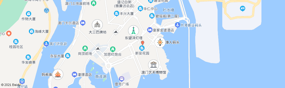 澳門理工學院_巴士站地圖_澳門巴士_妙搜巴士搜尋2024