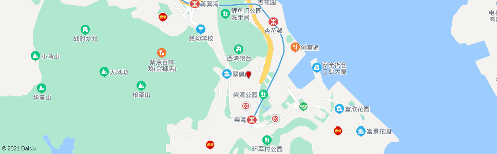 香港東區尤德醫院_巴士站地圖_香港巴士_妙搜巴士搜尋2024
