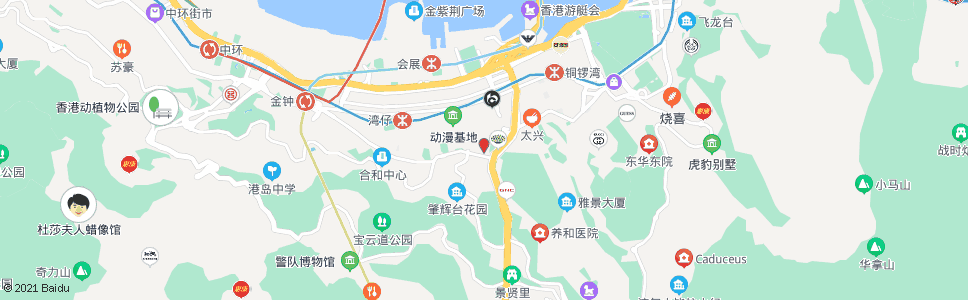 香港伊利沙伯體育館_巴士站地圖_香港巴士_妙搜巴士搜尋2024