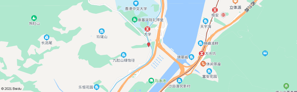 香港傅麗儀療養院_巴士站地圖_香港巴士_妙搜巴士搜尋2024