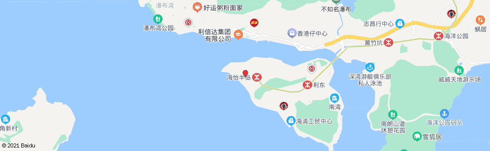 香港海怡半島怡韻閣_巴士站地圖_香港巴士_妙搜巴士搜尋2024