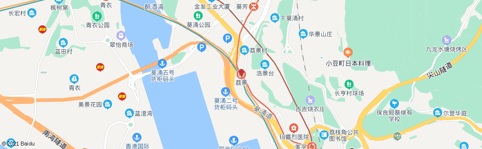 香港荔景鐵路_巴士站地圖_香港巴士_妙搜巴士搜尋2024