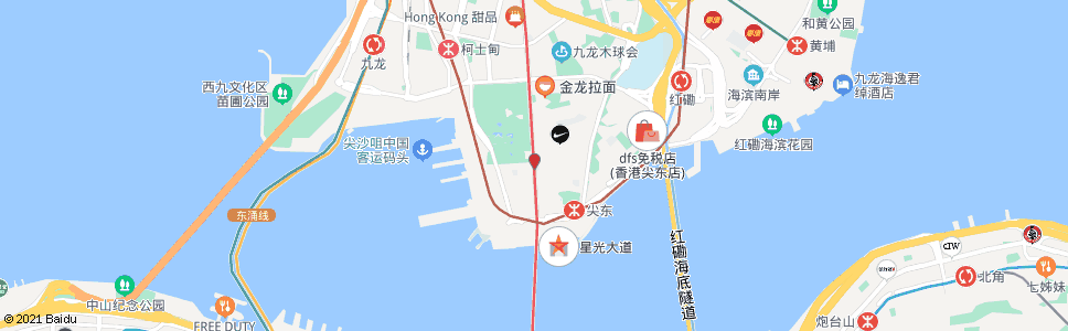 香港尖沙咀德成街_巴士站地圖_香港巴士_妙搜巴士搜尋2024