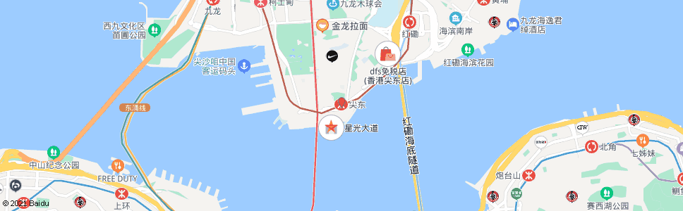 香港尖東站_巴士站地圖_香港巴士_妙搜巴士搜尋2025