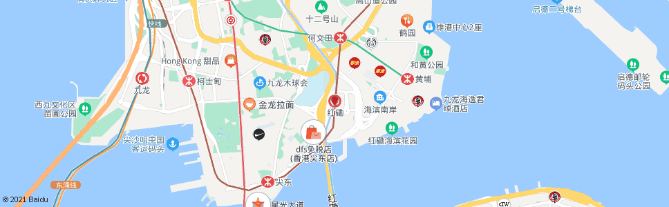 香港藍田MTR_巴士站地圖_香港巴士_妙搜巴士搜尋2024