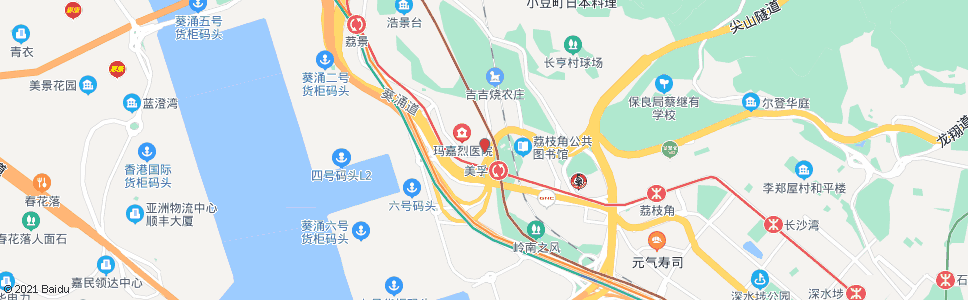 香港清麗商場_巴士站地圖_香港巴士_妙搜巴士搜尋2024