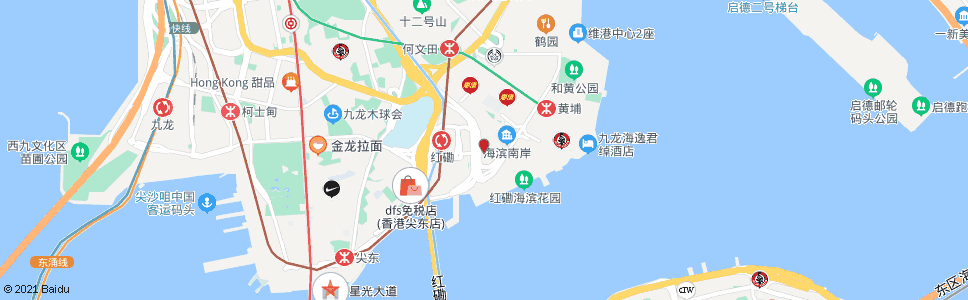 香港海濱南岸海韻軒_巴士站地圖_香港巴士_妙搜巴士搜尋2025