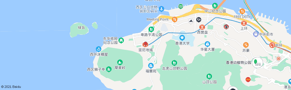 香港堅尼地城海旁34號_巴士站地圖_香港巴士_妙搜巴士搜尋2024