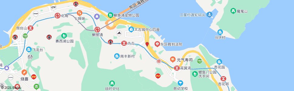 香港東區走廊_巴士站地圖_香港巴士_妙搜巴士搜尋2025