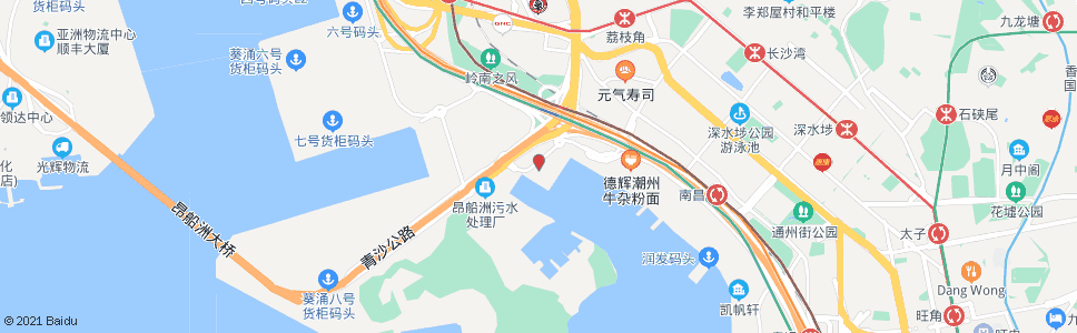 香港興華街西(海洋船廠)_巴士站地圖_香港巴士_妙搜巴士搜尋2024