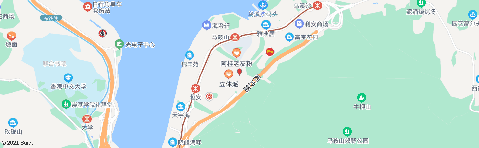 香港馬鞍山市中心巴士總站_巴士站地圖_香港巴士_妙搜巴士搜尋2024