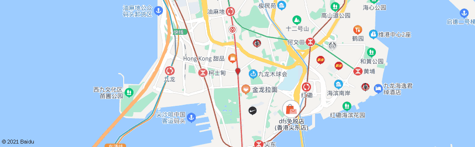 香港佐敦道廣東道_巴士站地圖_香港巴士_妙搜巴士搜尋2024