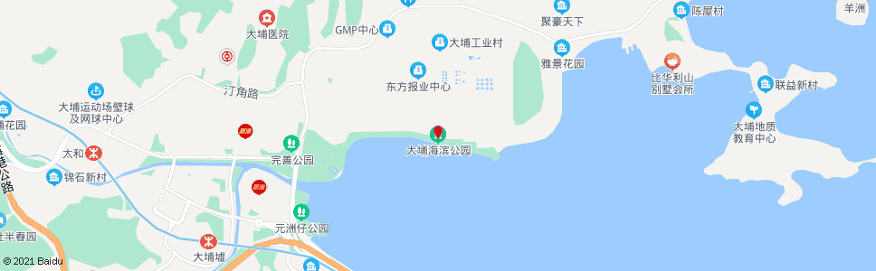 香港大埔海濱公園_巴士站地圖_香港巴士_妙搜巴士搜尋2024