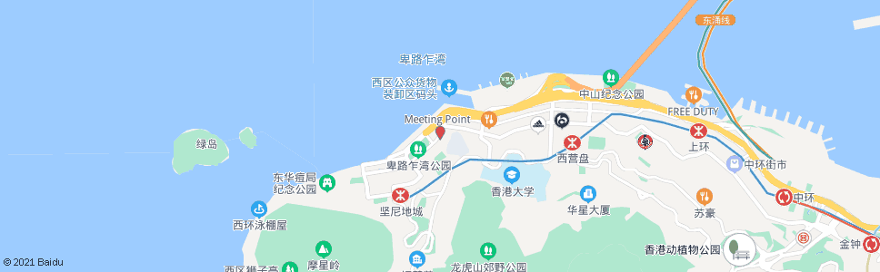 香港中遠酒店_巴士站地圖_香港巴士_妙搜巴士搜尋2024