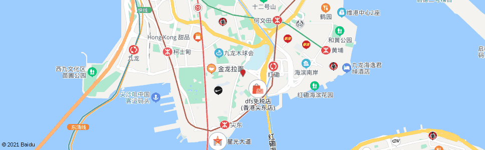 香港香港歷史博物館_巴士站地圖_香港巴士_妙搜巴士搜尋2024