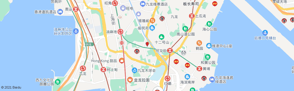 香港君頤峰(衛理道)_巴士站地圖_香港巴士_妙搜巴士搜尋2024