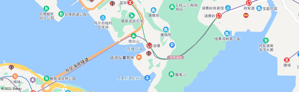 香港油塘鐵路站_巴士站地圖_香港巴士_妙搜巴士搜尋2024