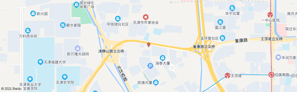 天津侯台村(医大眼科医院)_公交站地图_天津公交_妙搜公交查询2024