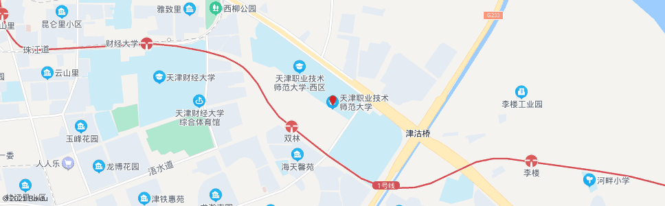 天津工程师院(天津职业技术师范大学)_公交站地图_天津公交_妙搜公交查询2024