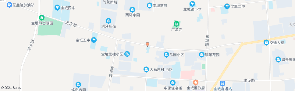 天津进京路小学_公交站地图_天津公交_妙搜公交查询2024