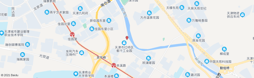 天津丁字沽十三段(丁字沽一号路)_公交站地图_天津公交_妙搜公交查询2024