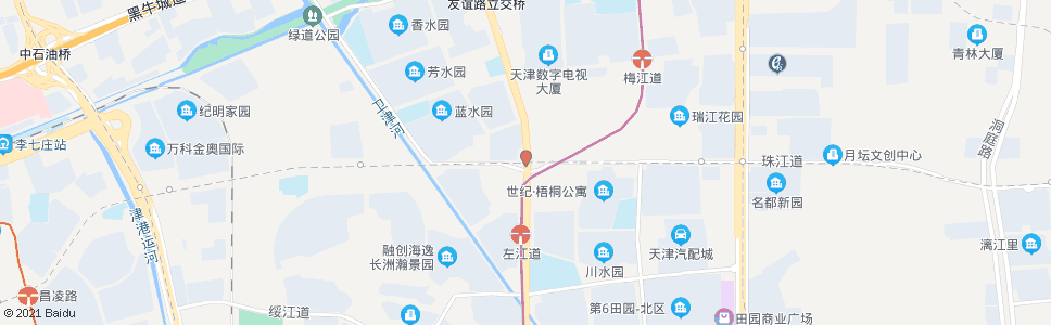 天津友谊南路_公交站地图_天津公交_妙搜公交查询2024