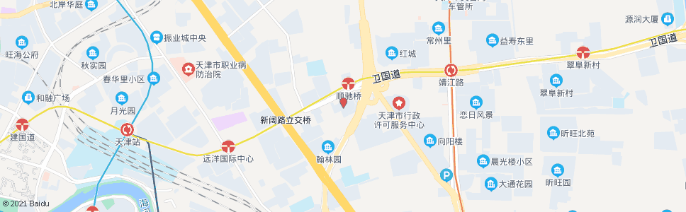 天津新东方家园_公交站地图_天津公交_妙搜公交查询2024