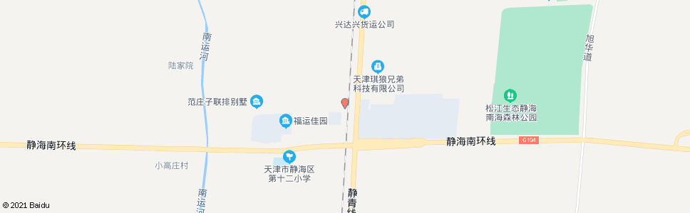 天津范庄子(京福公路)_公交站地图_天津公交_妙搜公交查询2024