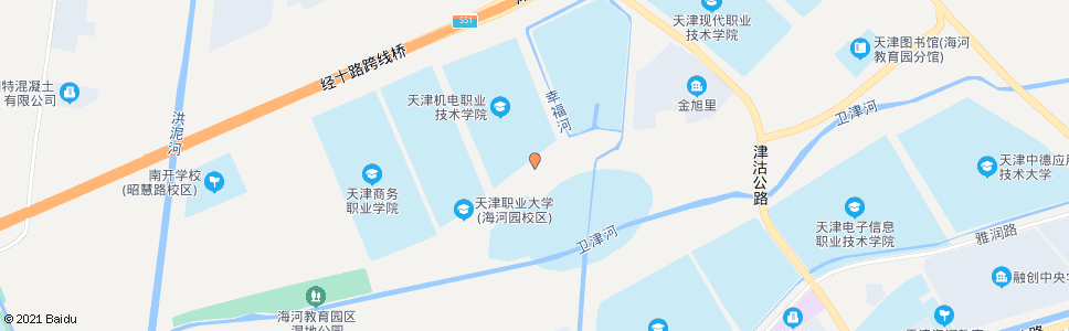 天津机电学院_公交站地图_天津公交_妙搜公交查询2024