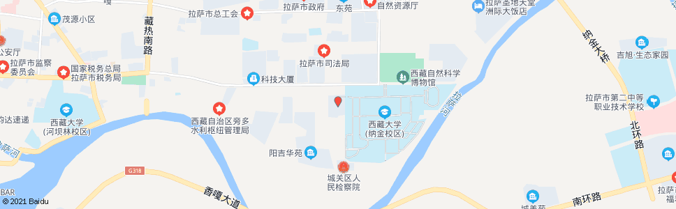 拉萨塔玛村站_公交站地图_拉萨公交_妙搜公交查询2024