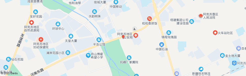 阿克苏人民路(西行)_公交站地图_阿克苏公交_妙搜公交查询2024