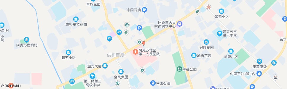 阿克苏东大街_公交站地图_阿克苏公交_妙搜公交查询2024