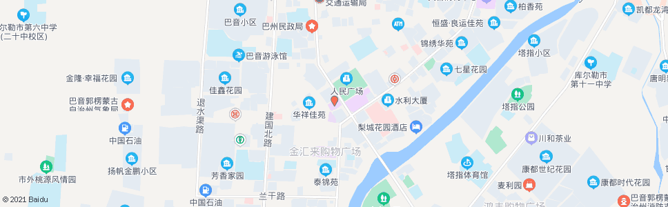 巴音郭楞火州大厦_公交站地图_巴音郭楞公交_妙搜公交查询2024