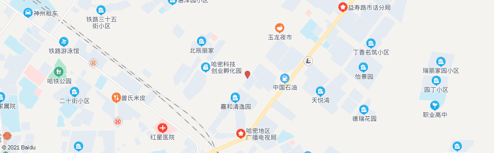 哈密安全路_公交站地图_哈密公交_妙搜公交查询2024