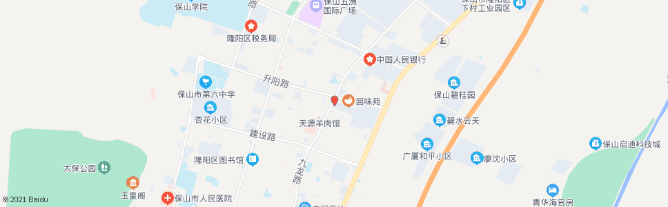 保山九龙超市_公交站地图_保山公交_妙搜公交查询2024