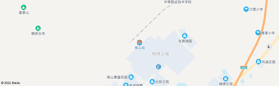 保山火烧营_公交站地图_保山公交_妙搜公交查询2024