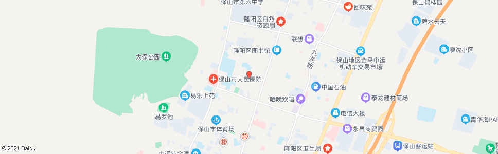 保山曙光小学_公交站地图_保山公交_妙搜公交查询2024