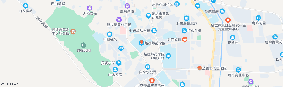 楚雄招呼站(楚雄师范学院)_公交站地图_楚雄公交_妙搜公交查询2024