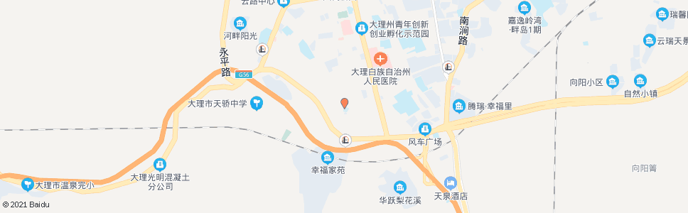 大理福兴小学_公交站地图_大理公交_妙搜公交查询2024