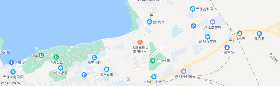 大理洪龙井_公交站地图_大理公交_妙搜公交查询2024