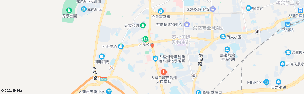 大理下关饭店_公交站地图_大理公交_妙搜公交查询2024