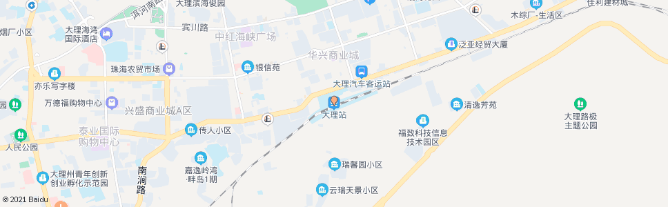 大理交通饭店_公交站地图_大理公交_妙搜公交查询2024