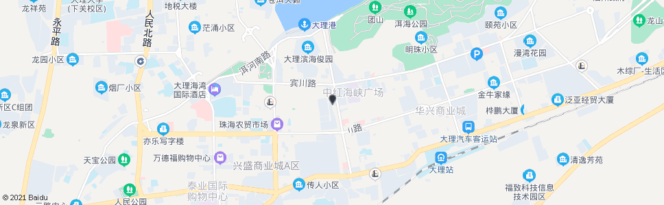 大理漫湾酒店_公交站地图_大理公交_妙搜公交查询2024