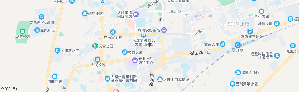 大理州纺_公交站地图_大理公交_妙搜公交查询2024